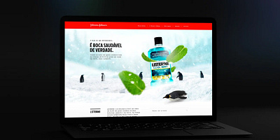 Redesign for Listerine design figma graphic design redesign site site inspiration ui ui design ui designer user interface ux design website