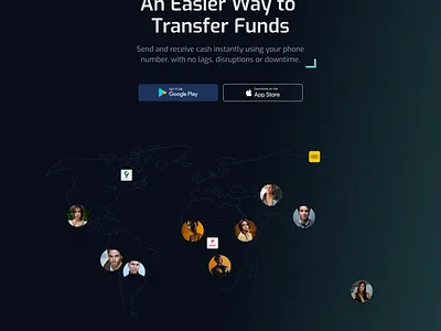 Fintech Landing Page Project fintech ui design web design
