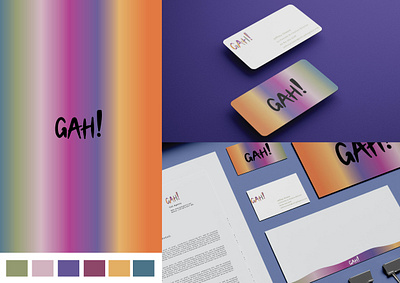 Branding and logo design for Gah! branding design graphic design logo
