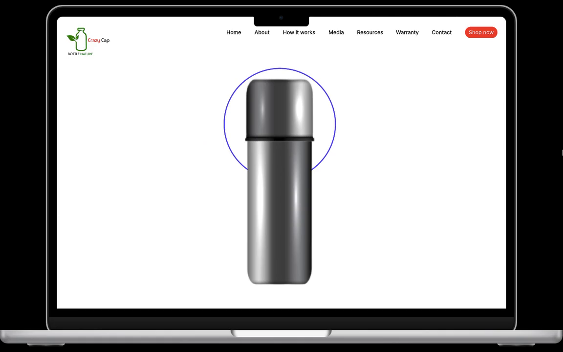 Example of Bottle App Re-design