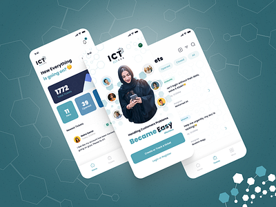 ICT Help Desk - Customer Support App branding colorfull customersupport design graphic design help internet support tickets ui ux