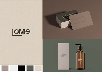 Branding and Logo design for Lomie branding design graphic design typography vector