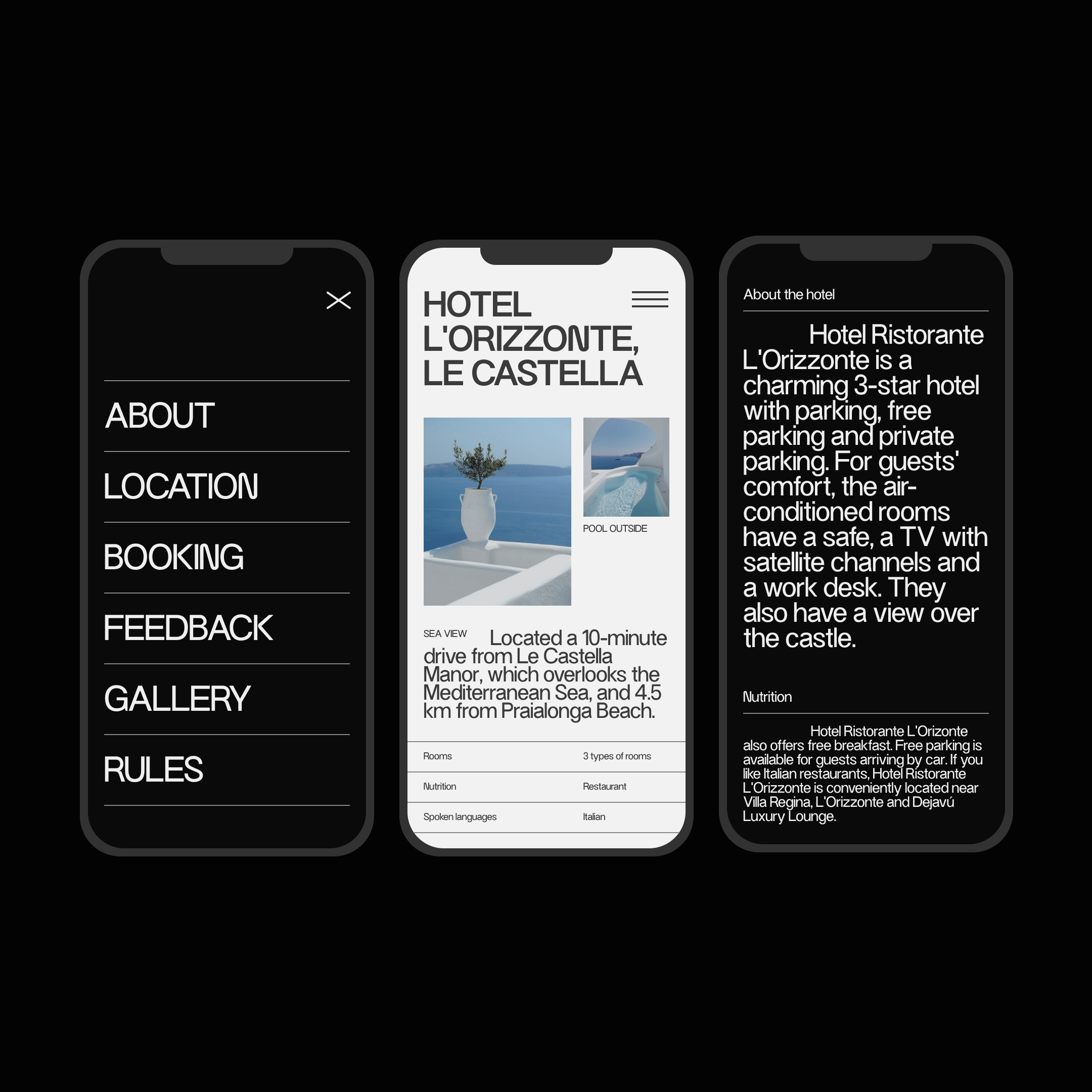 Hotel website ui/ux design restaurant website landing webdesign darktheme hotelwebdesign hotelwebsite restaurantwebdesign restaurantwebsite ui uidesign uidesigner uiux uiuxdesign uiuxdesigner webdesign webdesigner website
