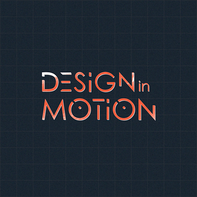 Design in Motion aftereffects animation design logo logoanimation motion graphics motiondesign
