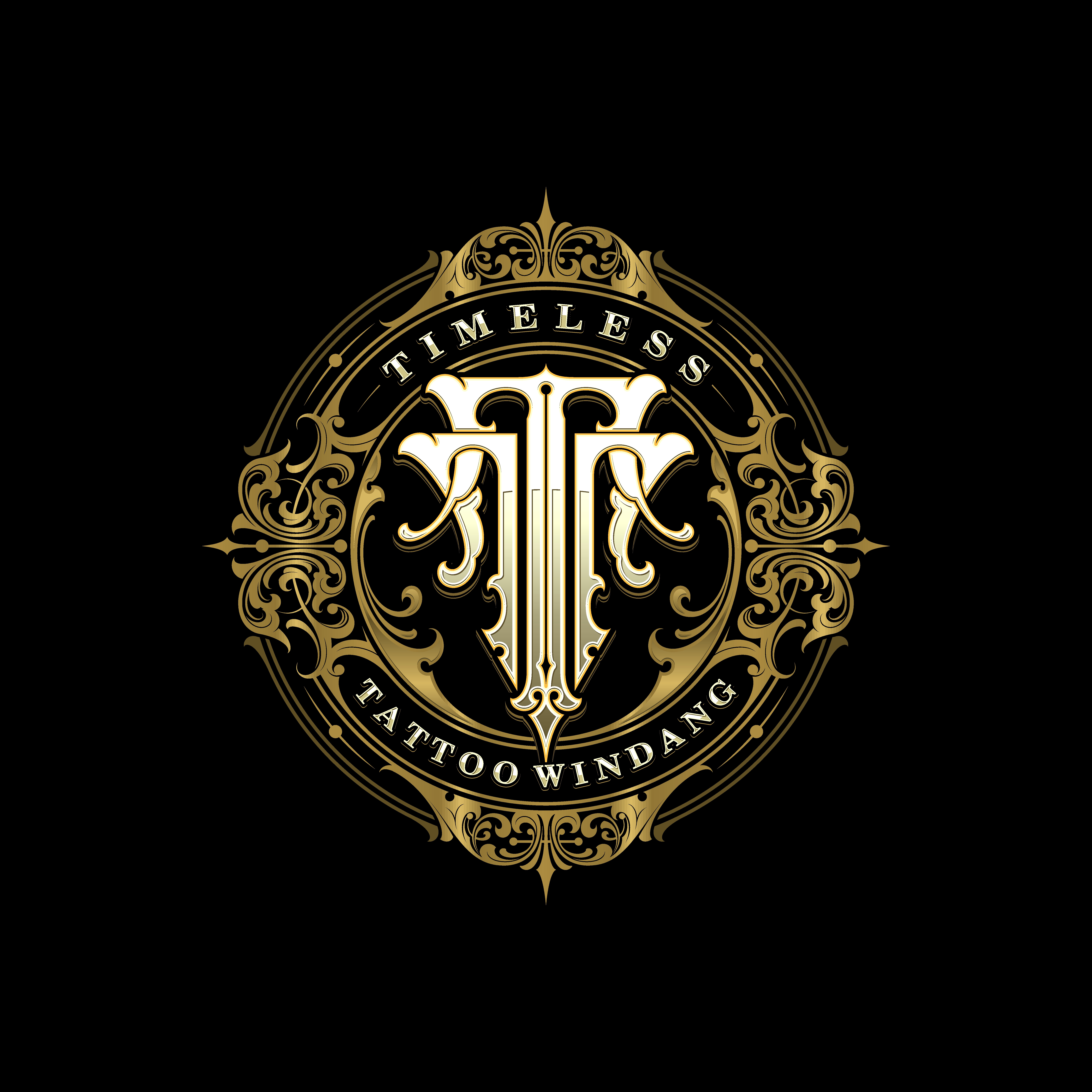 Example of Monogram Logo Lettering