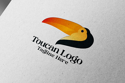 Toucan Logo(unused) best logo bird bird logo branding design graphic design illustration logo logo design logo for sale toucan toucan logo tropical tropical logo ui vector