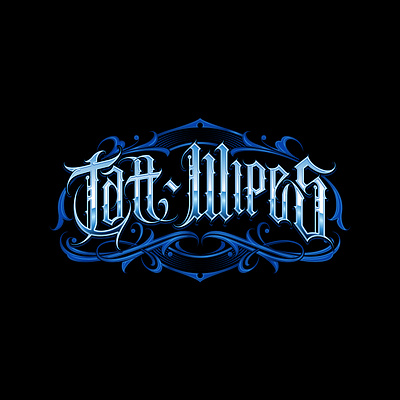 TATT WIPES LETTERING branding design graphic design illustration lettering logo tattoo tattoo art typography ui