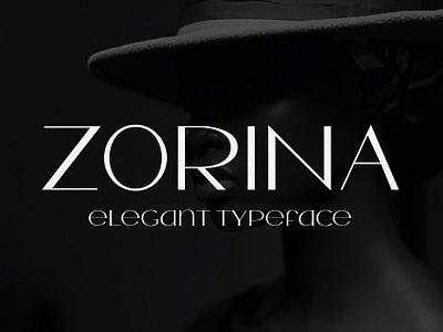 Zorina - Elegant Fashion Typeface boutique branding classy design display elegant fashion feminine font graphic design illustration italic logo luxury magazine pretty rich style typeface wedding