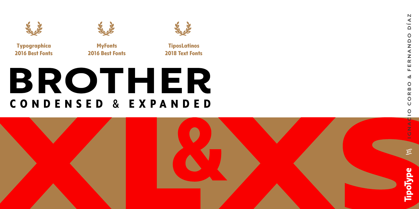 Brother XL&XS Font animation branding design graphic design illustration logo vector