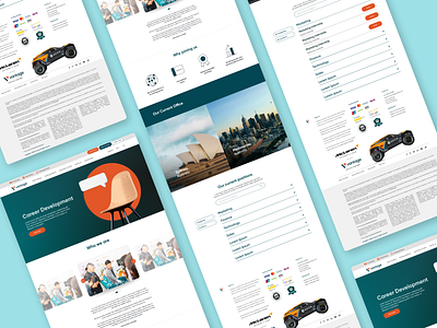 Career Page | Vantage Markets career page figma graphic design hero illustration landing page trading trading company ui user interface web design webdesign