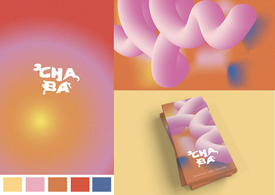 Branding and logo design for Chaba branding design logo typography vector