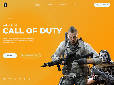 Call of Duty branding callofduty cod design games ui uiesign uiuxdesign ux