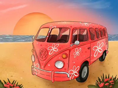 VWT1 graphic design illustration procreate