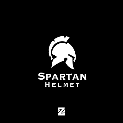 Spartan Helmet Logo branding graphic design helmet logo logo war logos logotype simple logo spartan symbols templates vector vintages war