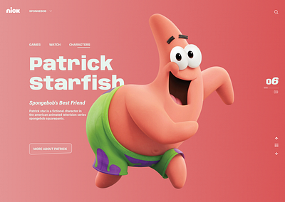 Patrick Web Design branding design ui uiesign uiuxdesign ux webdesign
