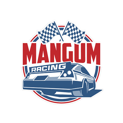 Mangum Racing Logo custom logo design design logo graphics design logo logo creator logo maker versatile