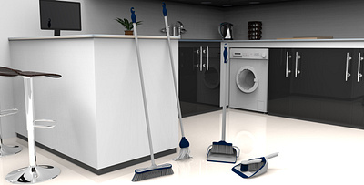 Product Design - Premium Cleaning Products Range 3d cad design industrial design product design