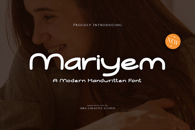 Mariyem – Fun Modern Handwritten Typeface elegant font