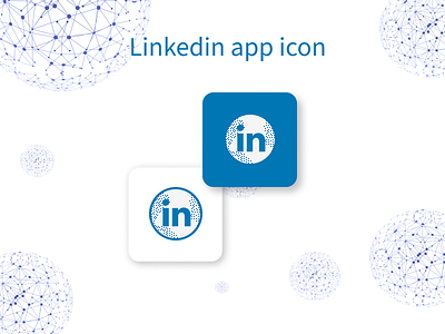App Icon Concept - Daily UI Challenge 005 appicon branding design graphic design linkedin logo typography ui