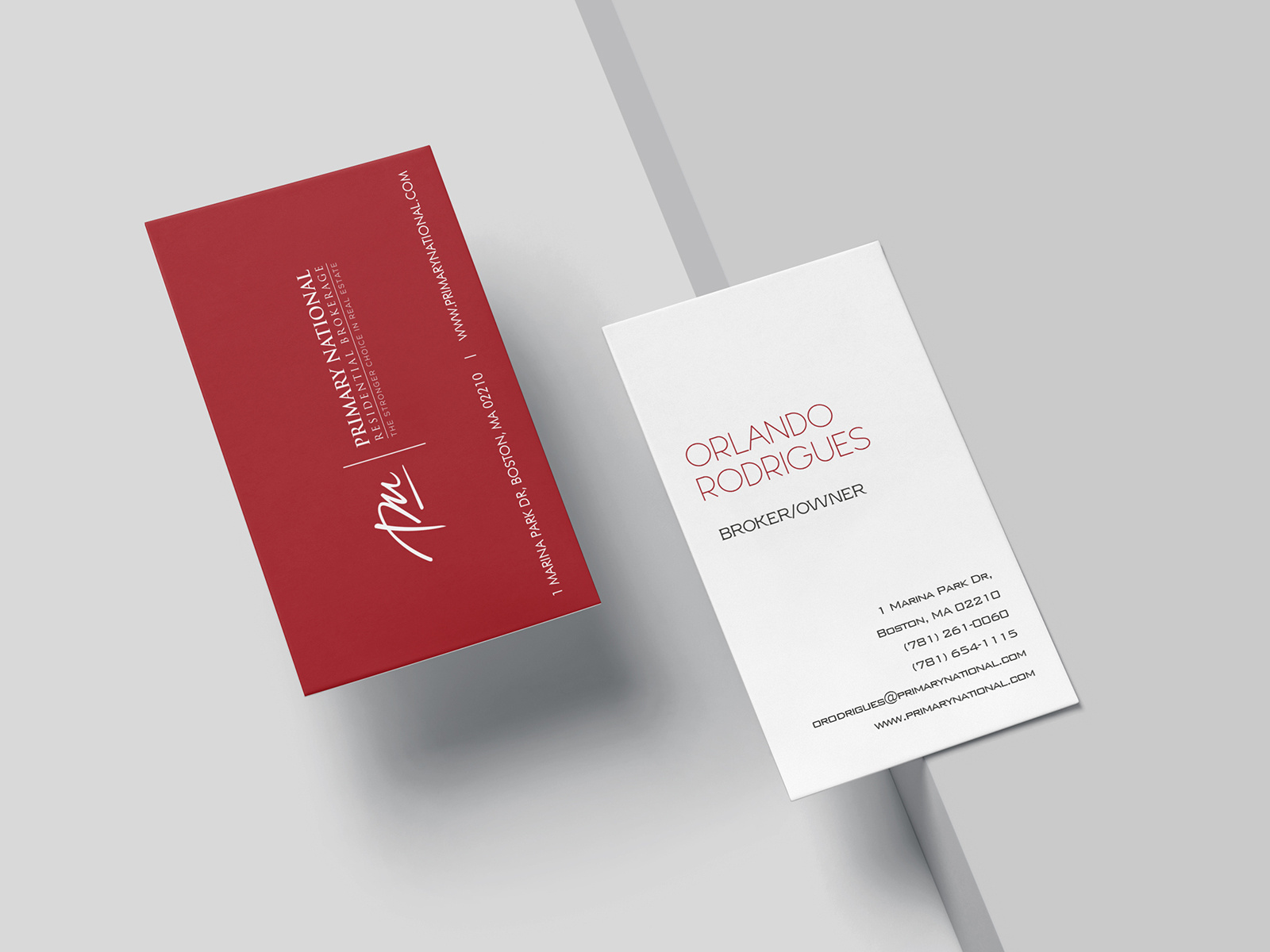 Example of Modern Business Card Design Print Ready