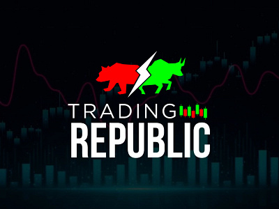 TRADING REPUBLIC bitcoin branding btc crypto design graphic design logo