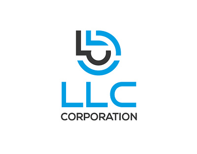 LLC Corporation - Logo Design (Unused) best logo corporate corporation creative graphic design illustration logo logo design logo folio vector wordmark