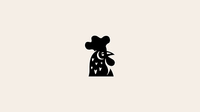 Rooster cook logo bird black branding cook creative design eat graphic design hat illustration logo logofolio mark modern nature pet portfolio restaurant rooster vector