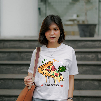Pizza T-shirt Design | Pizza Shirt Design | Pizza Tee Designs 3d animation book cover design branding design graphic design graphics design illustration logo motion graphics t shirt design typography ui