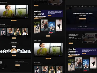ModernEraHealth Website landing page modernerahealth ui uiux ux design website wordperess