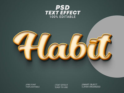 PSD 3d text style effect 3d text effect 3d text style habit 3d text effect habit text effect psd text effect text effect text style text style effect