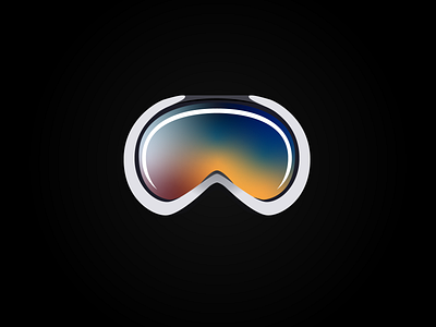 SVG apple vision pro apple glasses apple vision pro glasses mask snowboard mask vr vr glasses