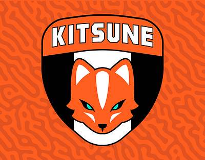 Kitsune - Brand Identity branding clotches graphic design logo shirt