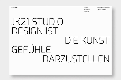 jk21 STUDIO animation branding ui