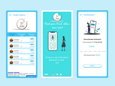 Food Order App android android app designer android app dessign app app design app interface app interface designer app ui design app ui designer application application design apps ui design ios iphone mobile mobile app mobile app design mobile application design mobile ui mobile ui designer