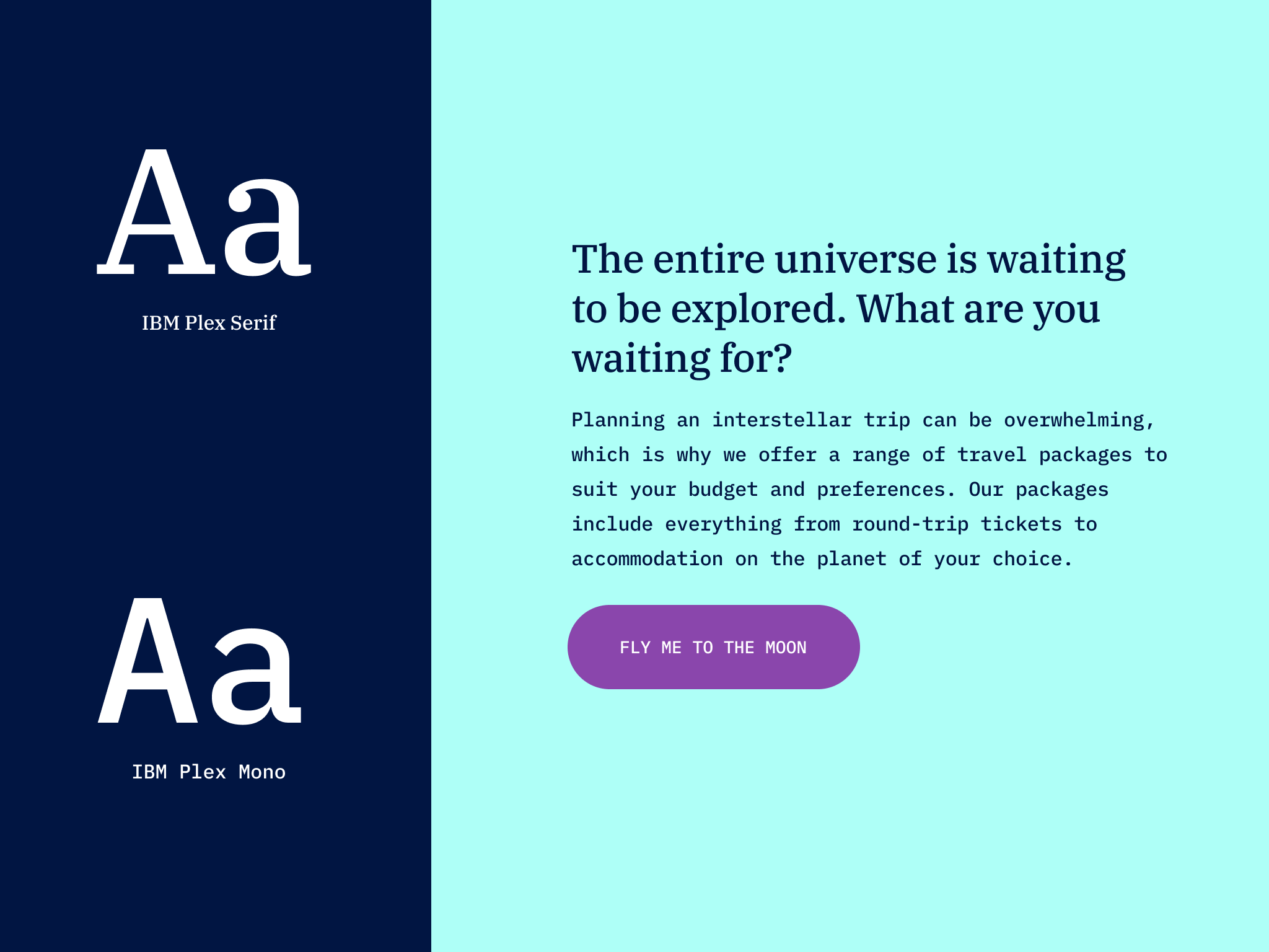 Shuddle typography and colour