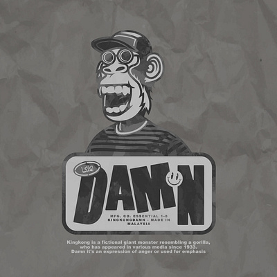 DAMN 01 branding design graphic design illustration logo typography vector