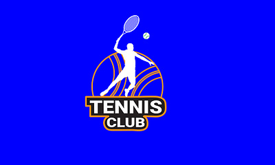 sports logo graphic design logo logotype sports logo tennis typography