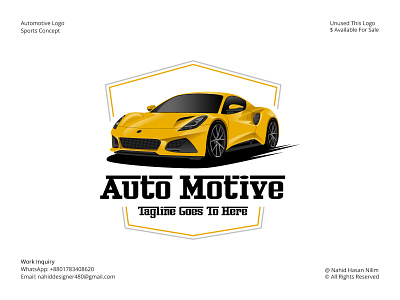 Bold, Modern, Automotive Logo Design for M&D Coating by