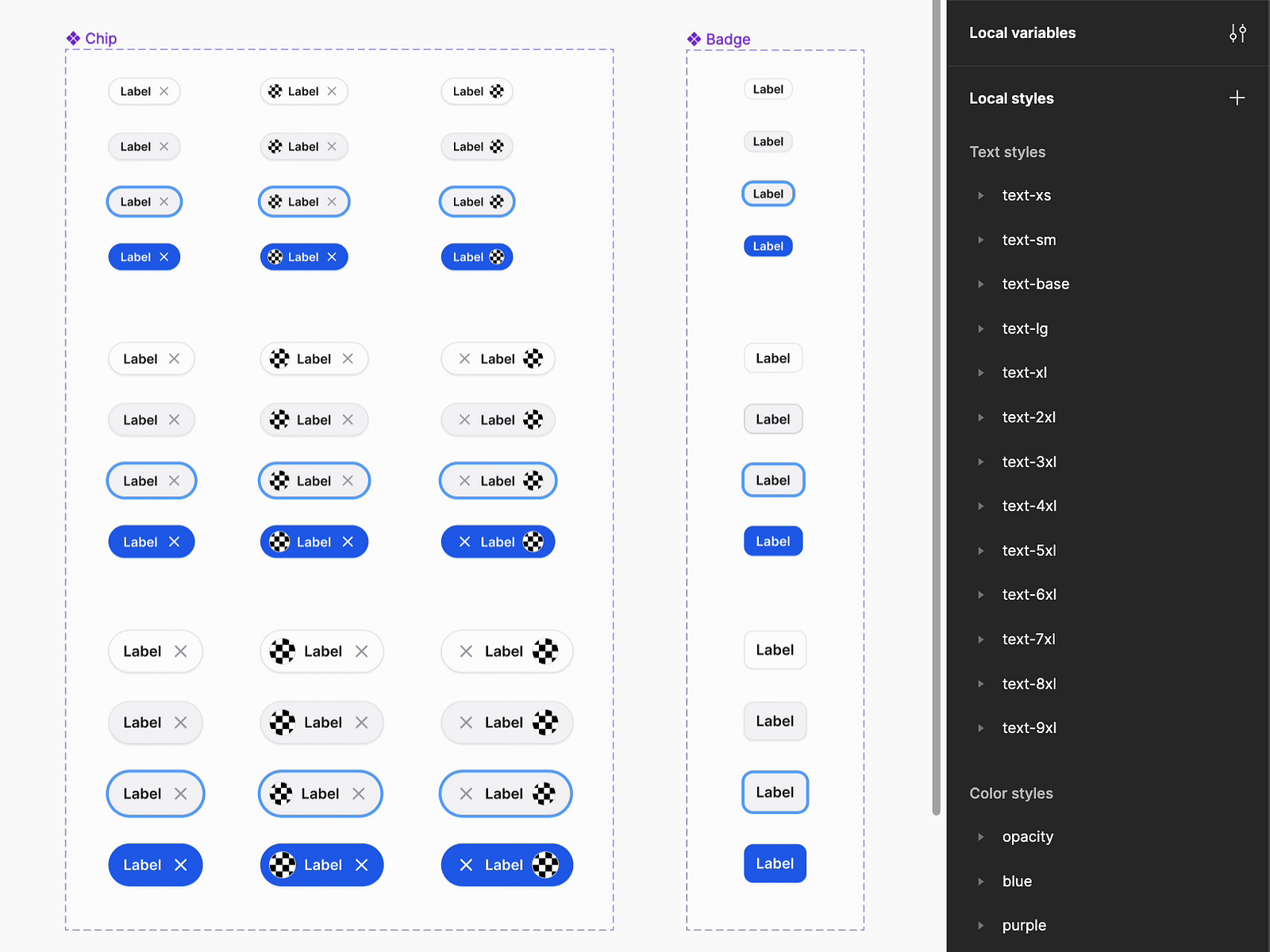 Use Less Variants with Variables in Figma by Bunin Dmitriy on Dribbble