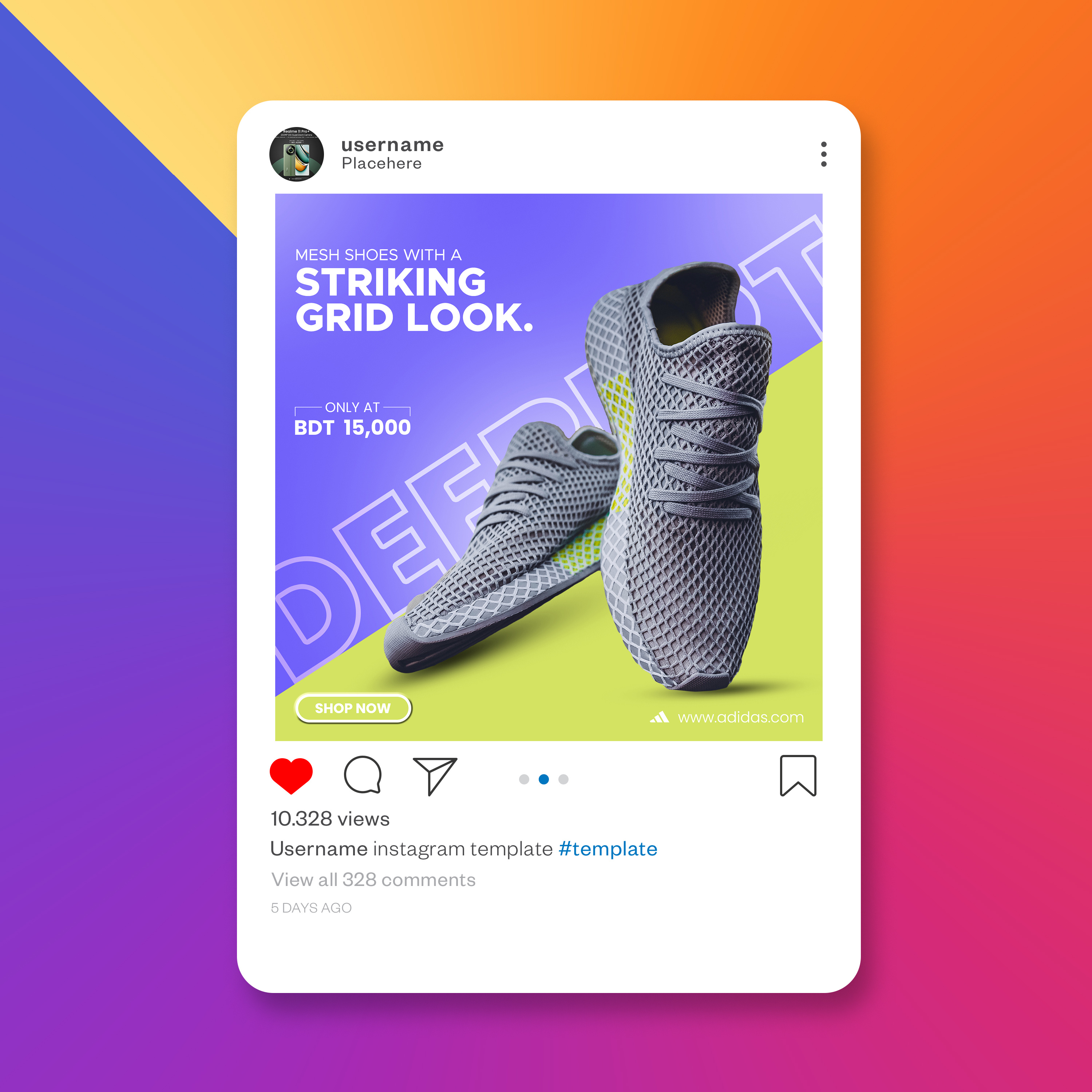 SOCIAL MEDIA POST FOR INSTAGRAM banner branding design facebook post google adwords graphic design instagram post minimalist photoshop social media banner social media marketing socialmediaads typography web banner