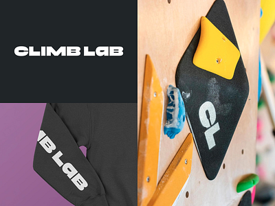 Climb Lab brand identity brand identity branding climbing graphic design logo logotype merch sport style styleguide t shirt typography