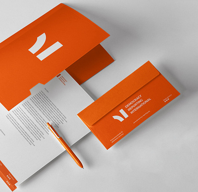Stationery Design for DRI Berlin brand brand design brand identity branded collateral branding collateral design europe freelancer global graphic design oanamaries print stationary ui