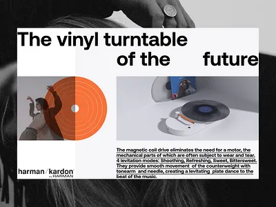 Levi by Harman/Kardon: Explorations brutalist grid harman levi swiss grid web website