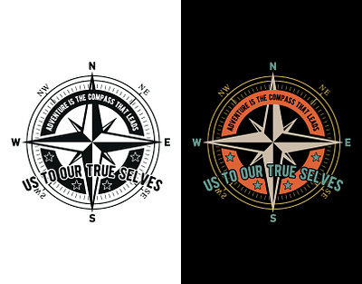 Adventure T-shirt Design adventure branding compass design graphic design illustration logo t shirt t shirt t shirt design tee shirt ui vector