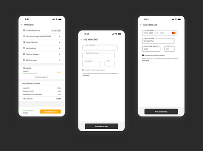 Daily UI Challenge | Day 2 | Credit Card Checkout Page 100daysdailyuichallenge app dailyui day2 design e commerce figma mobile app