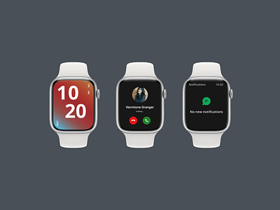 Smartwatch Screens animation app applewatch branding crypto design figma graphic design illustration ios logo nft smartwatch ui uidesign ultra ux uxdesign vector