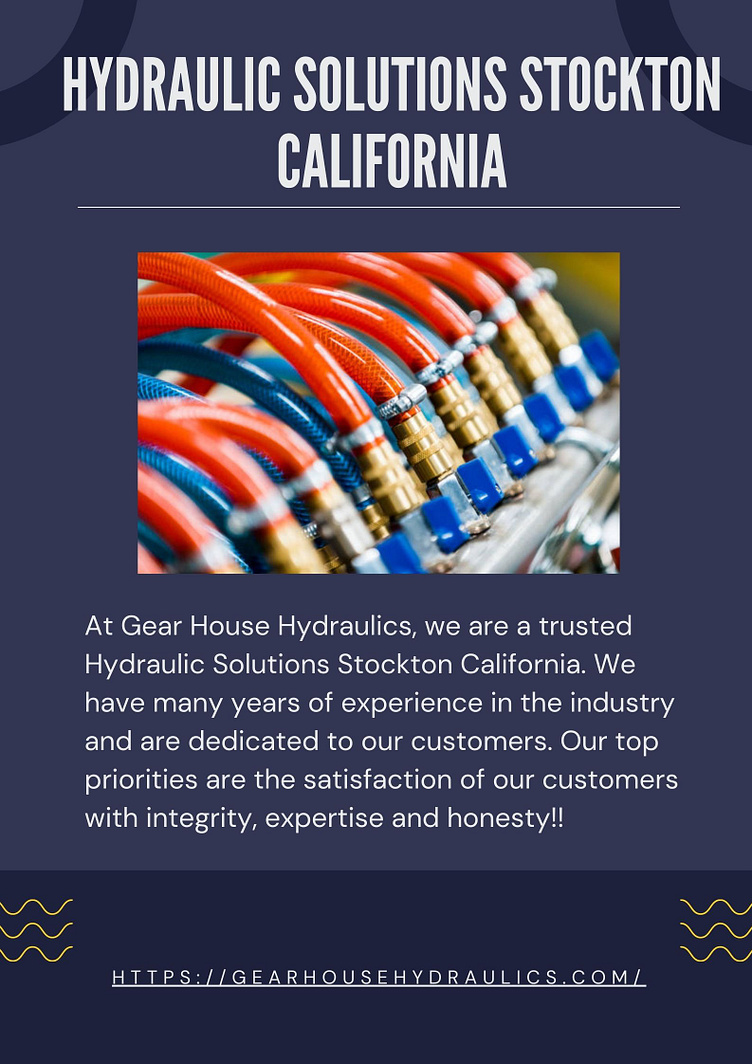 Hydraulic Solutions Stockton California Gear House Hydraulics by Gear