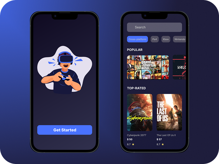 Game App Android Ui Ux Design - Speed Ui Design By Gxp On Dribbble