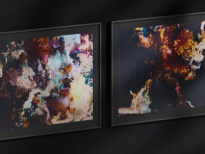 Replica alex hohlov animation branding color design dots graphic design motion graphics pixels print visual cortex