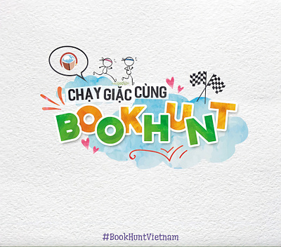 Book Hunt Vietnam branding design graphic design illustration logo typography ui